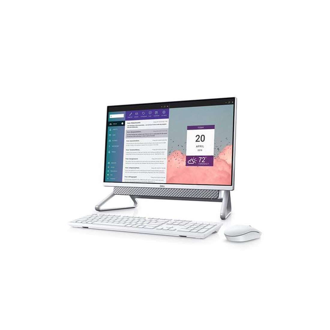 AIO DELL INSPIRON 5400 i7-1165G7 8G HDD 1T SSD 256 VGA 2G MX 330 ECRAN 23.8 image 1