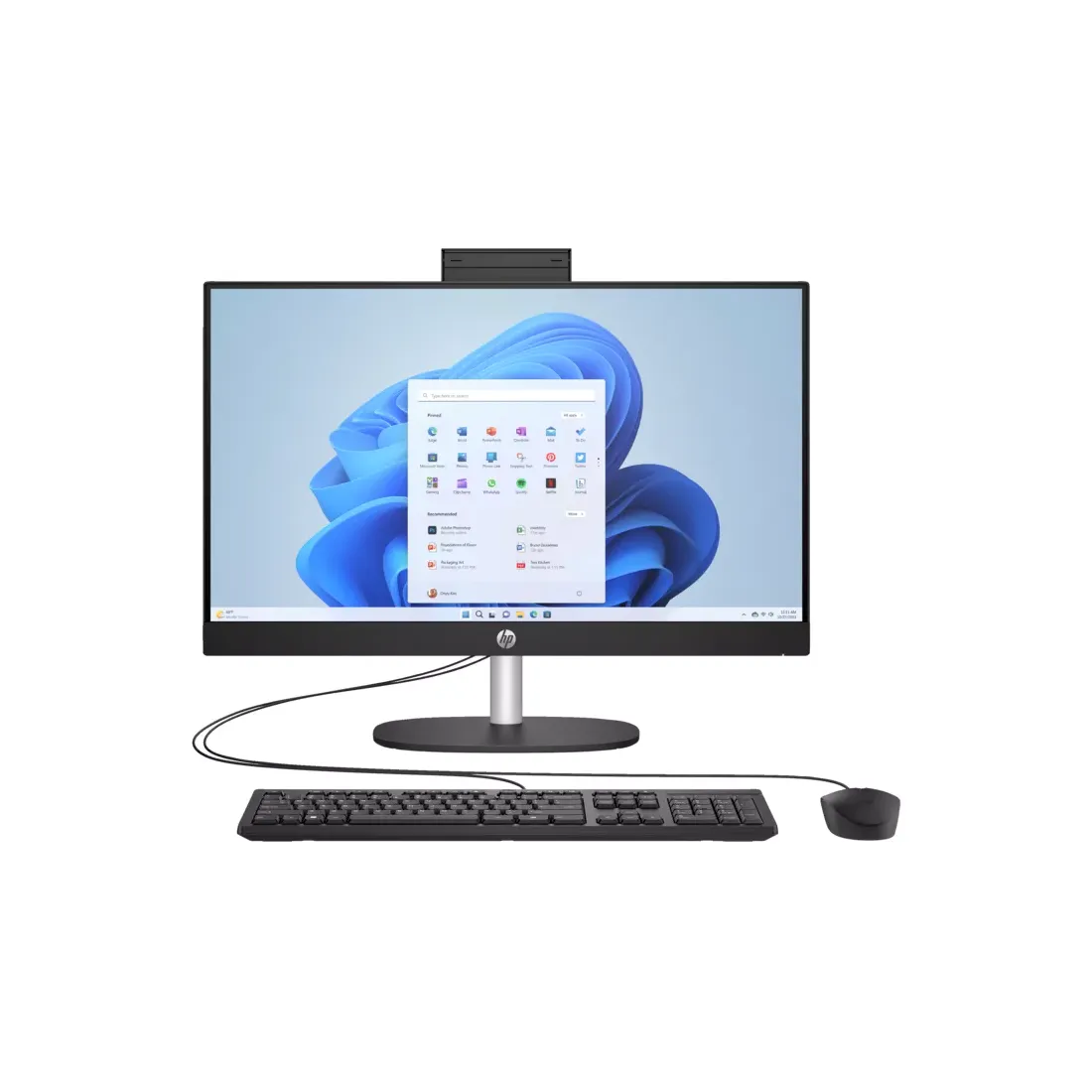 AIO HP 24-cr0006nk i7-1355U 16GB SSD NVMe™ 1TB WiFi6 Ecran 23.8'' FHD IPS Tactile Win 11 Col NOIR image 3