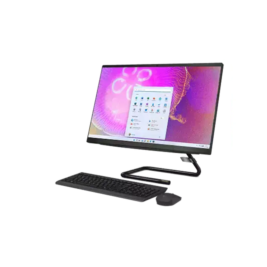 AIO Lenovo IdeaCentre 24IIL5 i3-1011U RAM 4G HDD 1T Ecran 24 ″ Full HD Clavier-Souris Wireless image 1