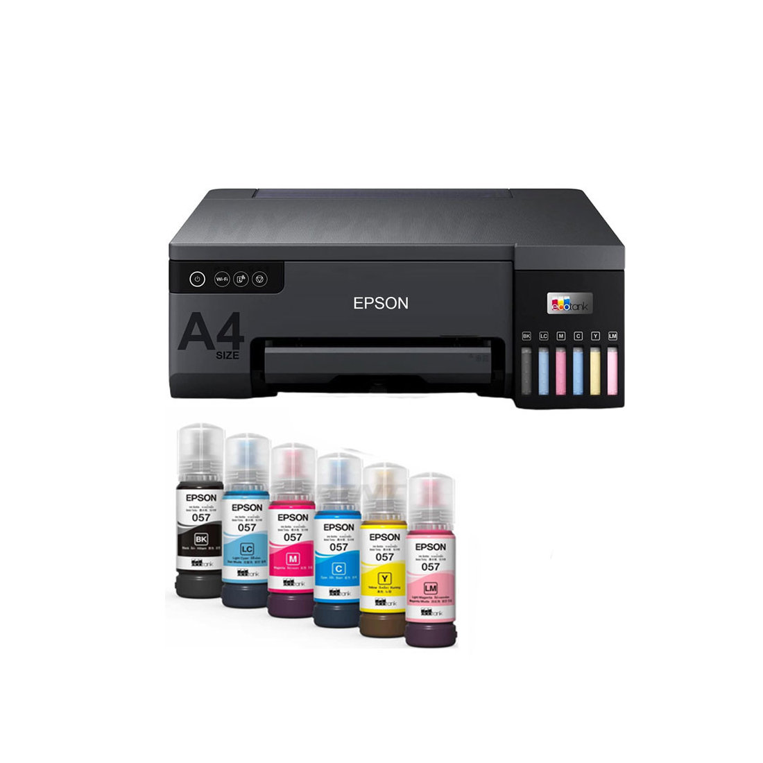 Imprimante Epson EcoTank Couleur A4 L8050 photo WiFi Réservoir 06 Couleurs image 2
