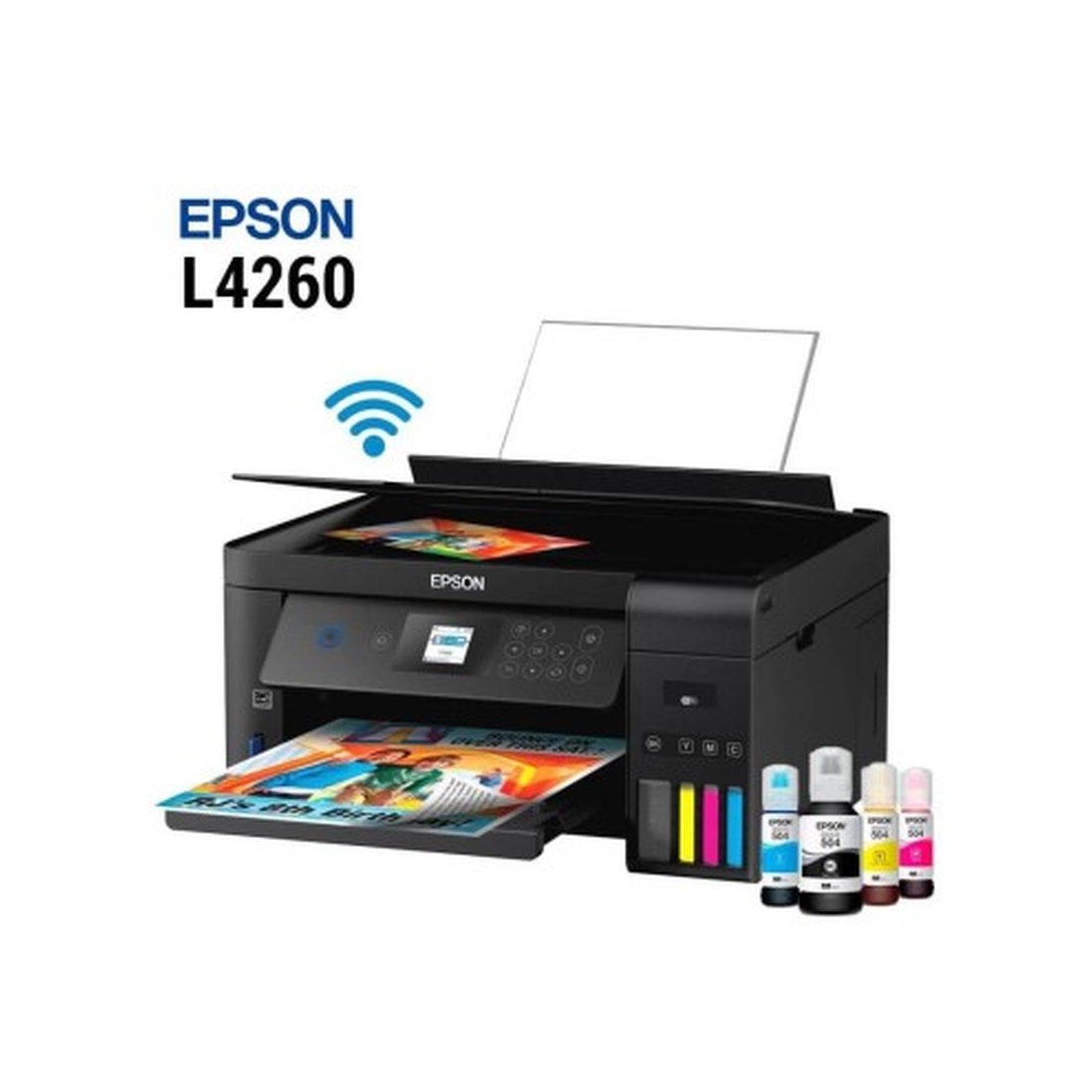 Imprimante Epson Multifonction EcoTank Couleur A4 L4260 WiFi Reservoir 33PPM image 2