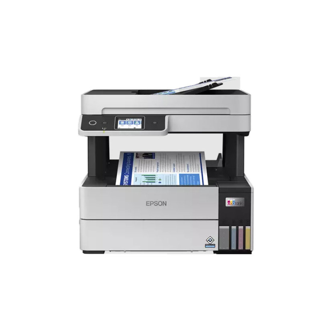 Imprimante Epson Multifonction EcoTank Couleur A4 L6490 Réservoir 3 ppm WiFi Lan Recto Verso Chargeur Fax image 1