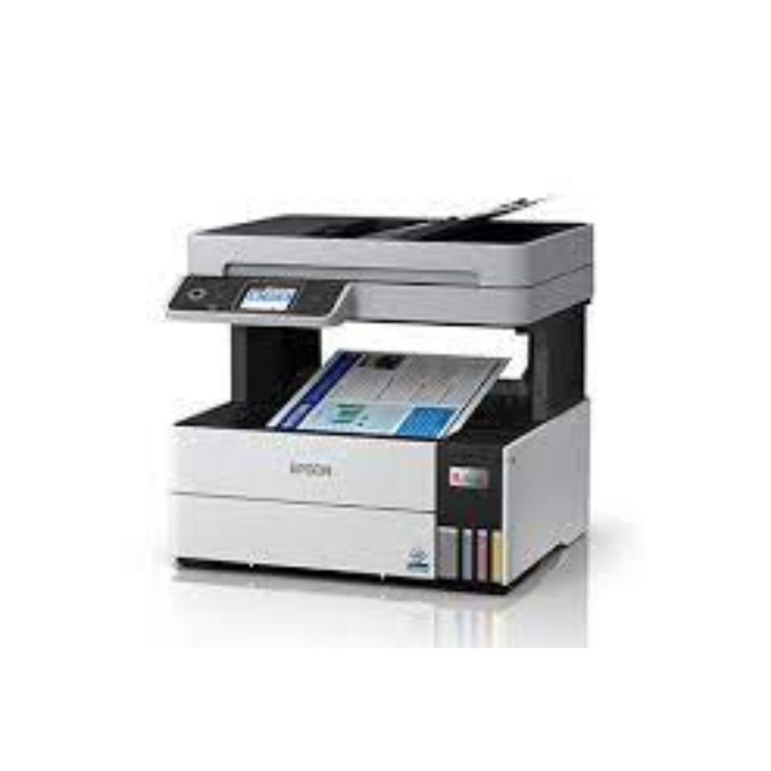 Imprimante Epson Multifonction EcoTank Couleur A4 L6490 Réservoir 3 ppm WiFi Lan Recto Verso Chargeur Fax image 2