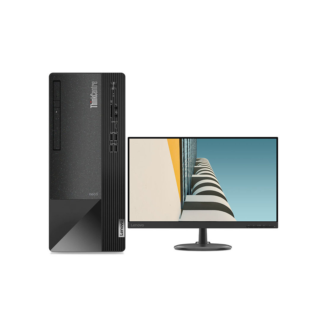 PC de BUREAU Lenovo ThinkCentre Neo 50T i5-12400 image 1